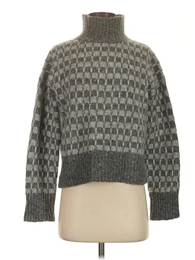 Pre-owned Everlane Turtleneck Sweater In Gray