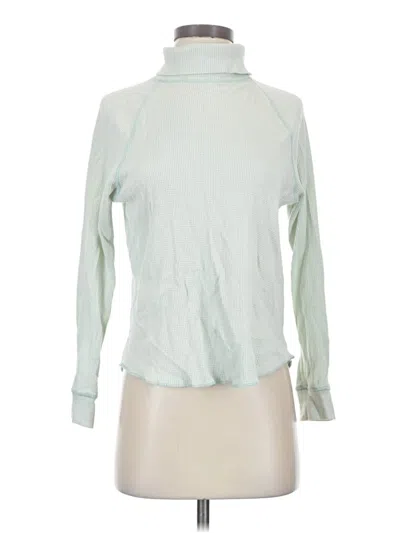Pre-owned Everlane Turtleneck Sweater In Green