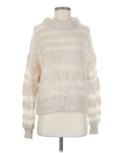 Pre-owned Everlane Turtleneck Sweater In Ivory