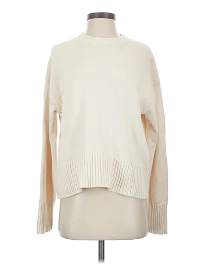 Pre-owned Everlane Turtleneck Sweater In Ivory