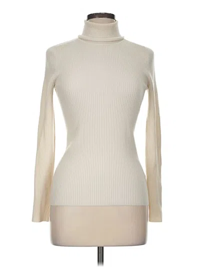 Pre-owned Everlane Turtleneck Sweater In Ivory