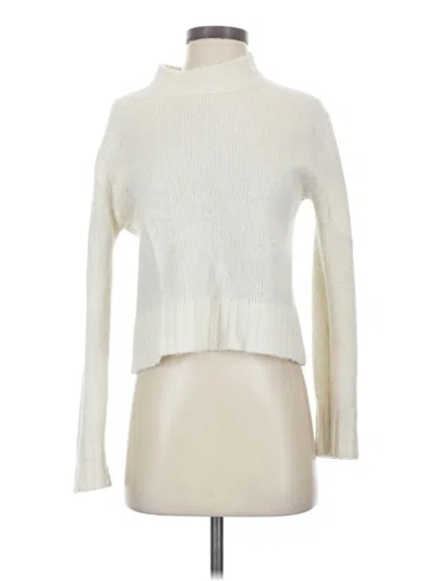 Pre-owned Everlane Turtleneck Sweater In Ivory