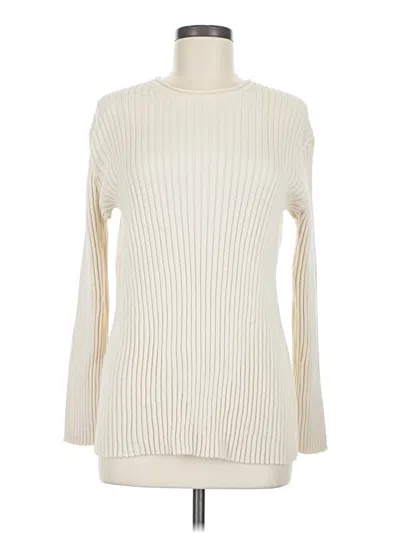 Pre-owned Everlane Turtleneck Sweater In Ivory
