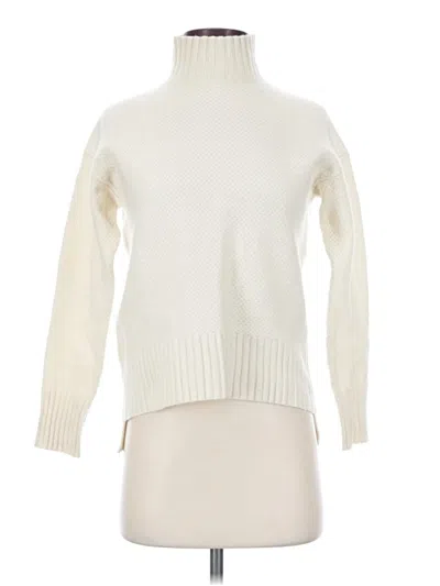 Pre-owned Everlane Turtleneck Sweater In Ivory