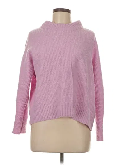 Pre-owned Everlane Turtleneck Sweater In Pink