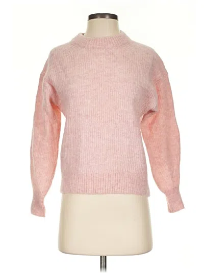 Pre-owned Everlane Turtleneck Sweater In Pink