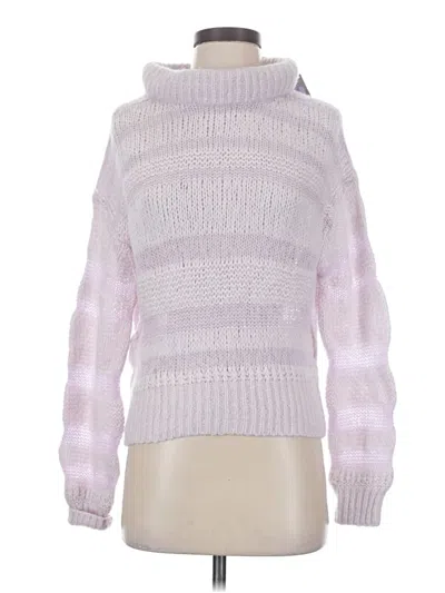 Everlane Turtleneck Sweater In Purple