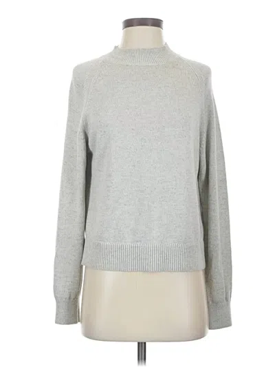 Pre-owned Everlane Turtleneck Sweater In Silver