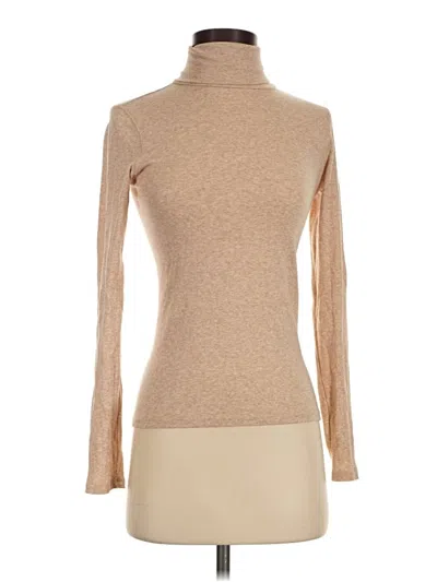 Pre-owned Everlane Turtleneck Sweater In Tan