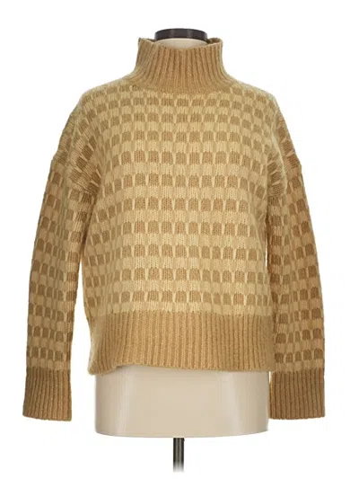 Pre-owned Everlane Turtleneck Sweater In Tan