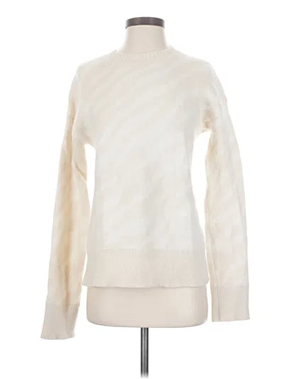 Pre-owned Everlane Turtleneck Sweater In White