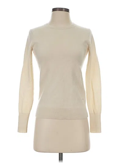 Pre-owned Everlane Turtleneck Sweater In White