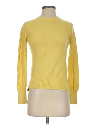 Pre-owned Everlane Turtleneck Sweater In Yellow