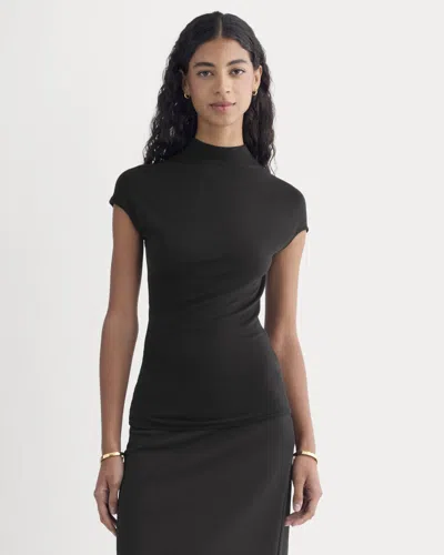 Everlane Twist Top In Black