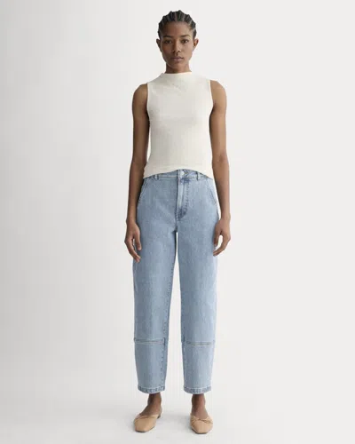 Everlane Utility Barrel Jean | Regular In Light Indigo In Multi