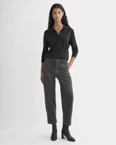 Everlane Utility Barrel Pant In Gray