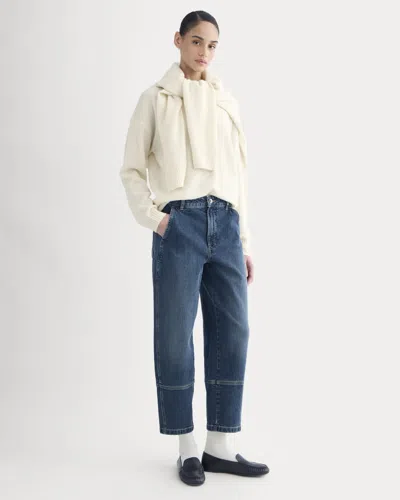 Everlane Utility Barrel Pant | Regular In Deep Blue Indigo In Multi