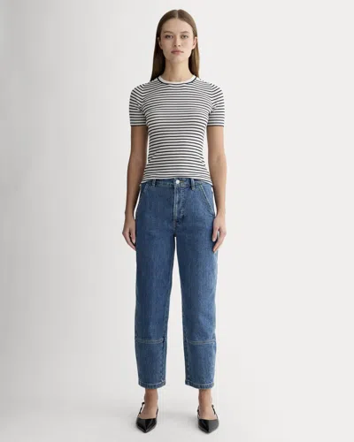 Everlane Utility Barrel Pant | Regular In New Blue