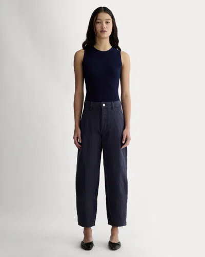 Everlane Utility Barrel Pant | Tall In Navy In Blue