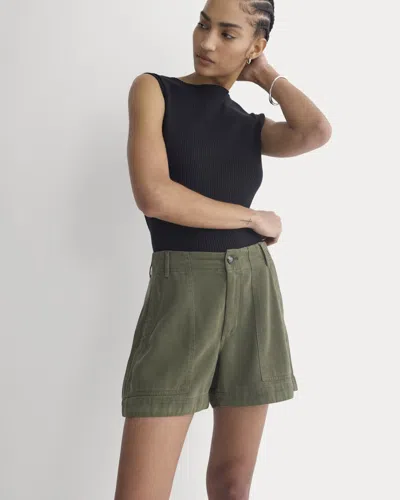Everlane Utility Short In Green