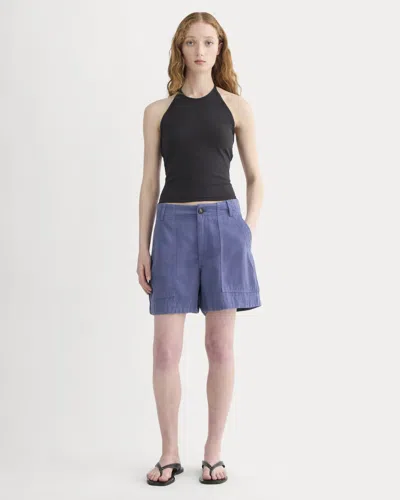 Everlane Utility Short In Purple