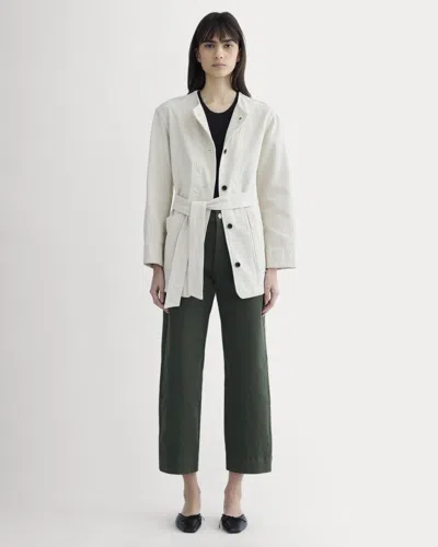Everlane Utility Straight-leg Pant | 26.5" Inseam In Dark Forest In Green