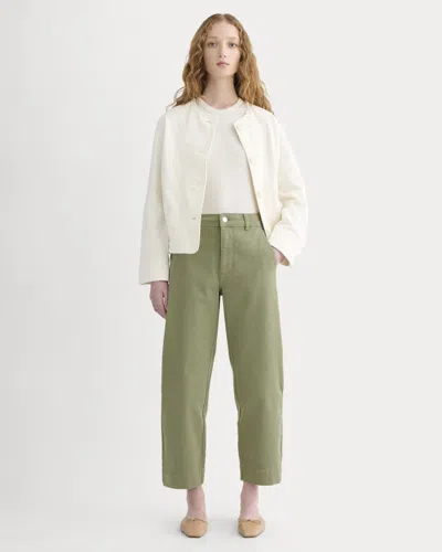 Everlane Utility Straight-leg Pant | 26.5" Inseam In Sagebrush In Green