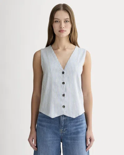Everlane Vest In Blue