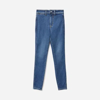 Everlane Way-high® Clean Front Skinny Jean | 28.5” Inseam In Vintage Blue