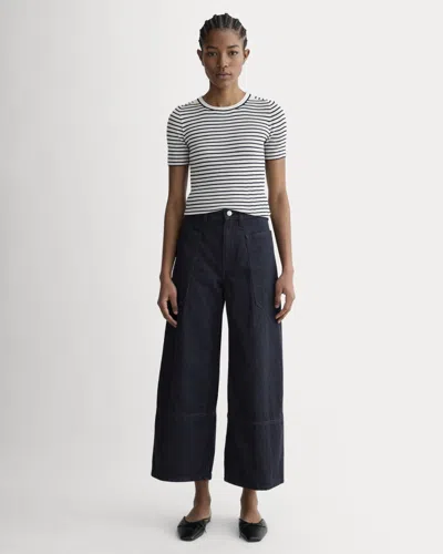 Everlane Way-high® Gardener Cropped Jean In Dark Rinse In Blue