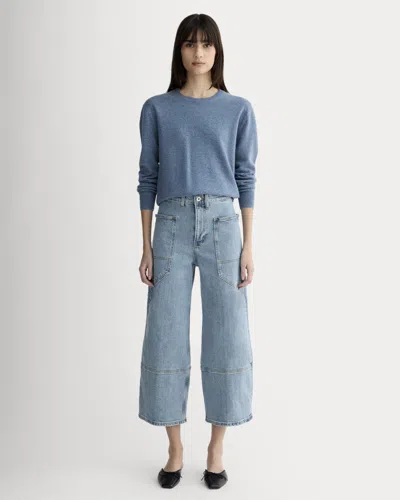 Everlane Way-high® Gardener Cropped Jean In Shallow Beach In Blue