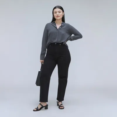 Everlane Way-high® Hourglass Jean | 27 1/2" Inseam In Coal In Blue