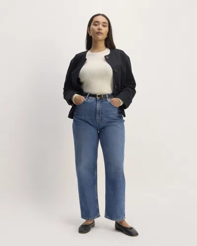Everlane Way-high® Hourglass Jean | 29 1/2" Inseam In Mid Indigo In Blue