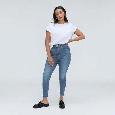 Everlane Way-high® Hourglass Skinny Jean | 26.75" Inseam In Faded Blue