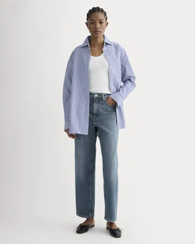 Everlane Way-high® Jean 2.0 | 27.5” Inseam In Washed Indigo In Blue