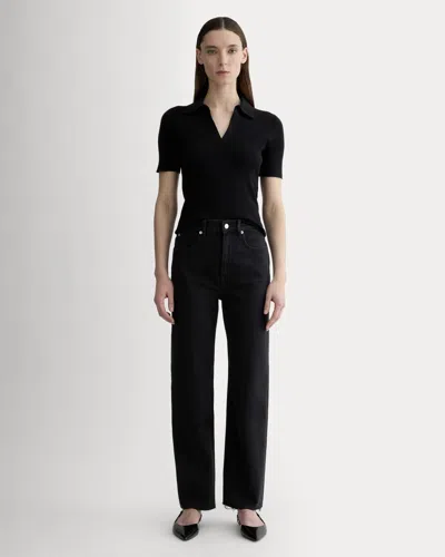 Everlane Way-high® Jean | 29.5” Inseam In Coal In Black