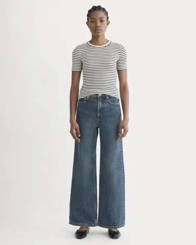 Everlane Way-high® Sailor Jean 2.0 | 29.5" Inseam In Dark Indigo In Multi