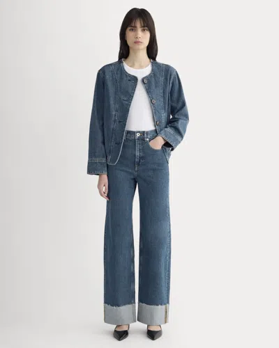 Everlane Way-high® Sailor Jean 2.0 | 31.5" Inseam In Mid Indigo In Blue