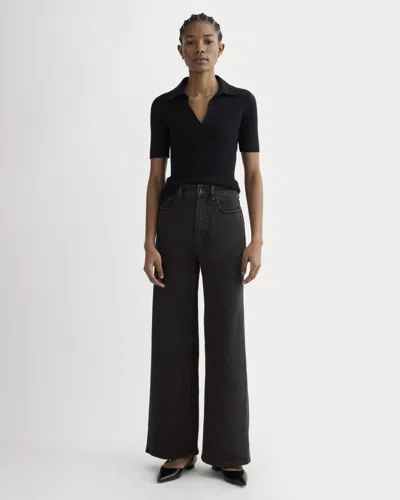 Everlane Way-high® Sailor Jean 2.0 | 31.5" Inseam In Washed Black