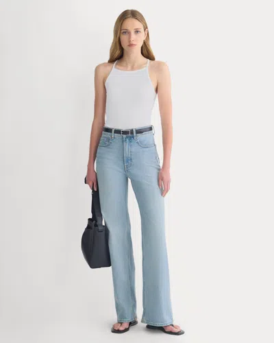 Everlane Way-high� Sailor Jean 2.0 | 31.5" Inseam In Washed Out Indigo In Blue