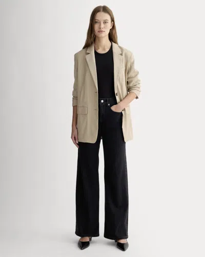 Everlane Way-high® Sailor Jean | 27.5" Inseam In Coal In Black