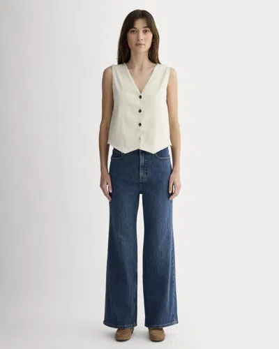 Everlane Way-high® Sailor Jean | 27.5" Inseam In Deep Blue