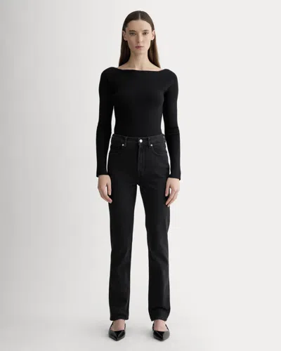 Everlane Way-high® Slim Jean In Black