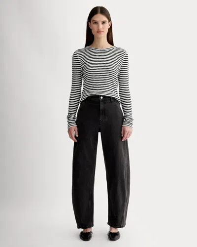 Everlane Way-high® Twist Curve Jean In Washed Black