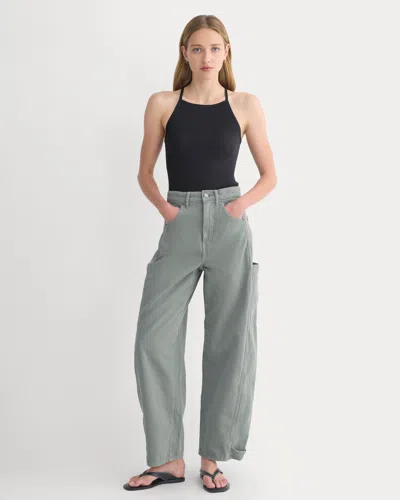 Everlane Way-high® Utility Jean In Agave Green