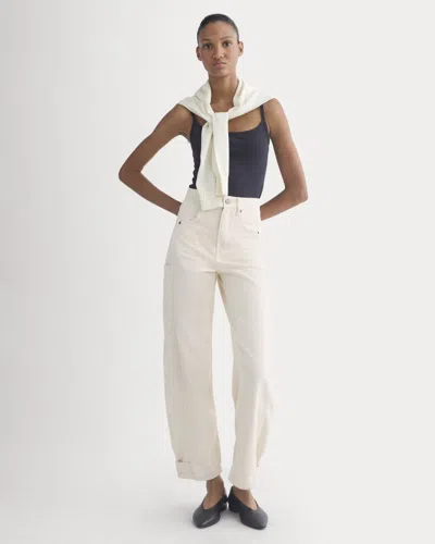 Everlane Way-high® Utility Jean In Ecru In White