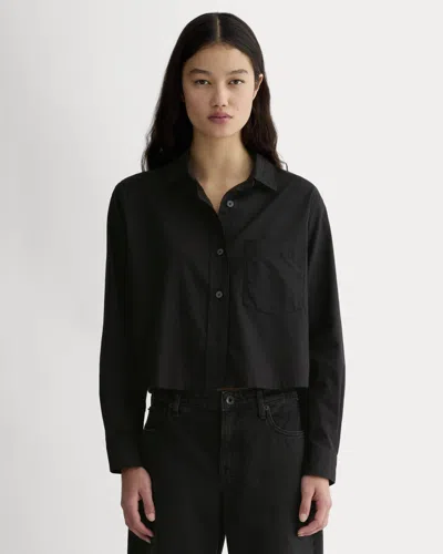 Everlane Way-short Shirt In Black
