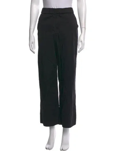 Pre-owned Everlane Wide Leg Pants In Black
