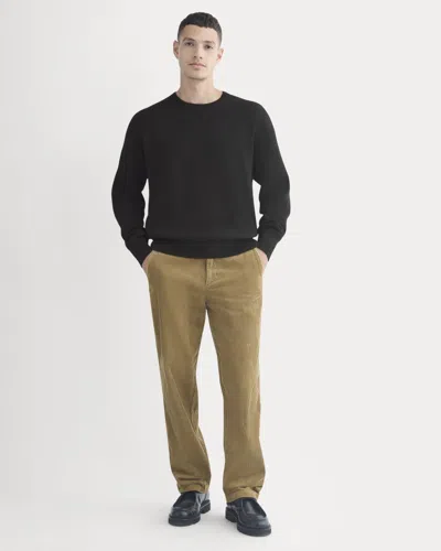 Everlane Wide Wale Corduroy Trouser In Aged Brass In Brown