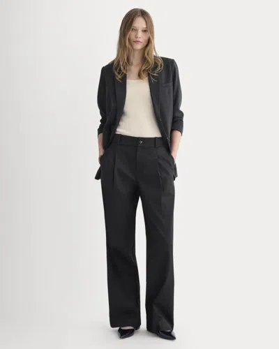 Everlane Wide-leg Trouser In Black